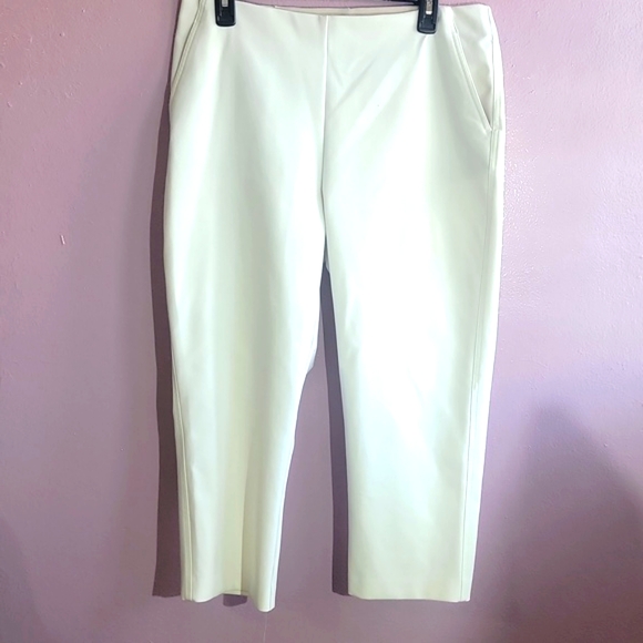 Rachel Zoe Ivory Womens Pants. Size 12. Elastic Waist - Picture 3 of 9